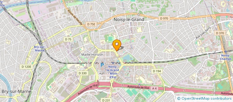 localisation de l'entreprise DATA CABLES à NOISY-LE-GRAND