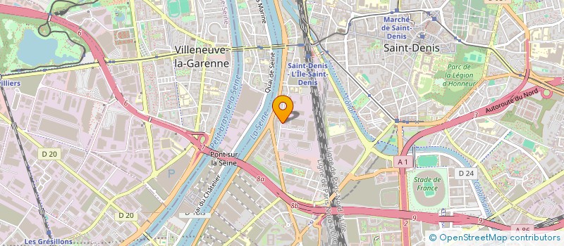 localisation de l'entreprise DATA CABLING SYSTEMS à SAINT-DENIS