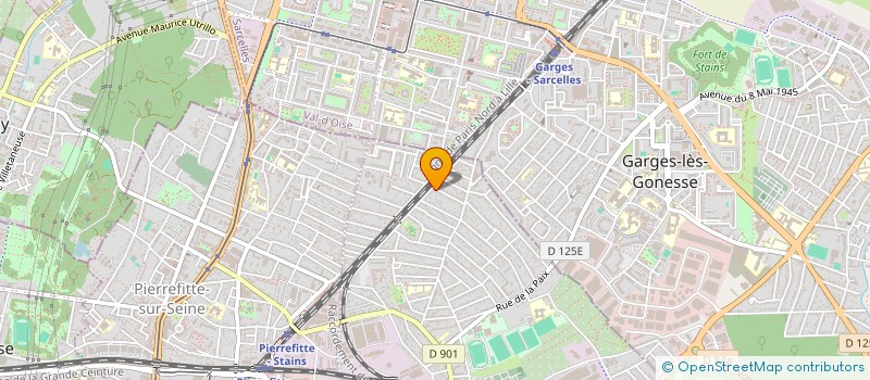 localisation de l'entreprise DATA CLOUD SERVICE  STAINS