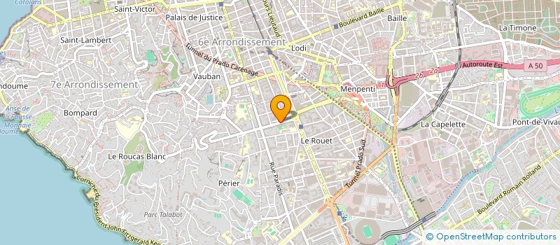 localisation de l'entreprise DATA COGNITION  MARSEILLE