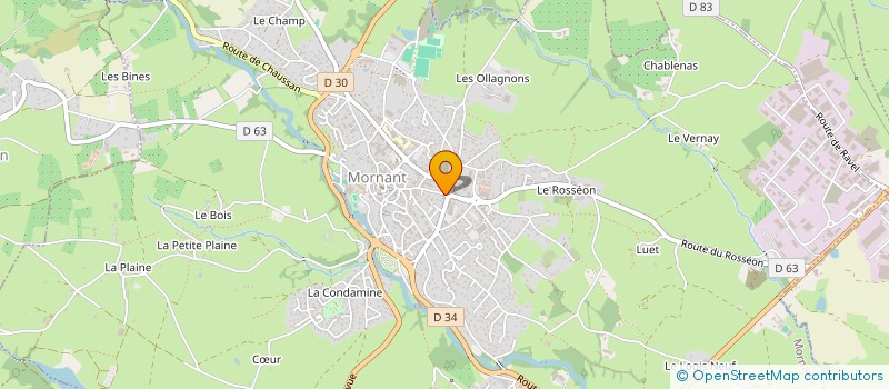 localisation de l'entreprise DATA COMPUTER REALISATION  MORNANT