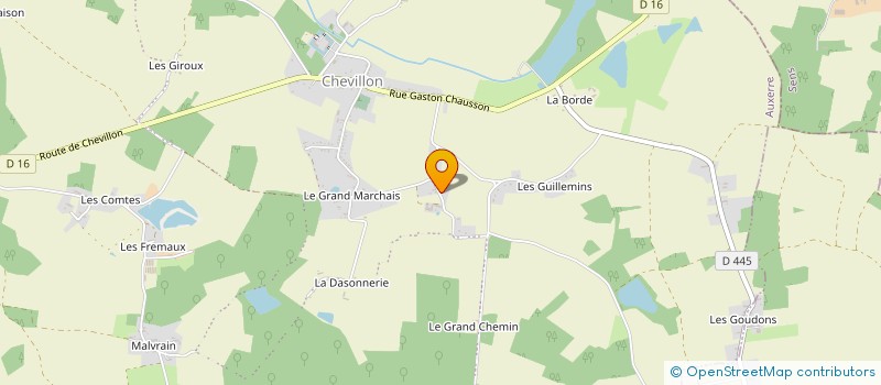 localisation de l'entreprise DATA CONCEPT à CHARNY OREE DE PUISAYE