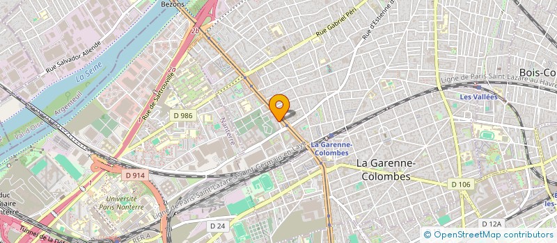 localisation de l'entreprise DATA CONCEPT à COLOMBES