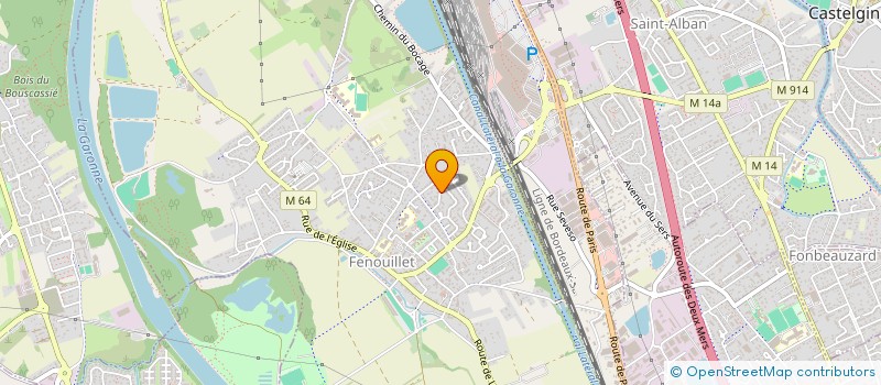 localisation de l'entreprise DATA CONFORME  FENOUILLET