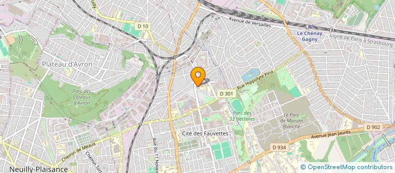 localisation de l'entreprise DATA CONSULTING à NEUILLY-SUR-MARNE