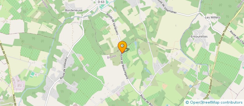 localisation de l'entreprise DATA DEEP DIVE  BOULOC