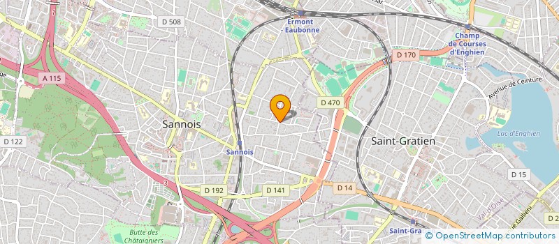 localisation de l'entreprise DATA DISTRIBUTION à SANNOIS