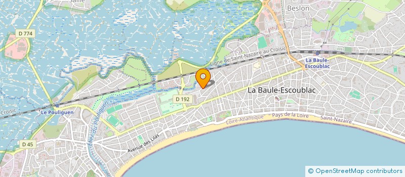 localisation de l'entreprise DATA DRIVEN ADVANTAGE  LA BAULE-ESCOUBLAC