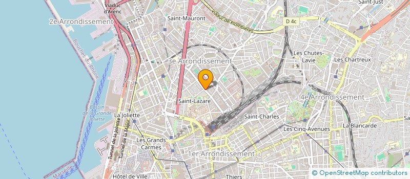localisation de l'entreprise DATA EAGLE à MARSEILLE