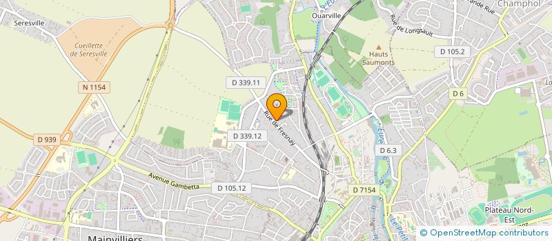localisation de l'entreprise DATA EDEM à CHARTRES