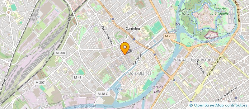 localisation de l'entreprise DATA EURATECH  LILLE