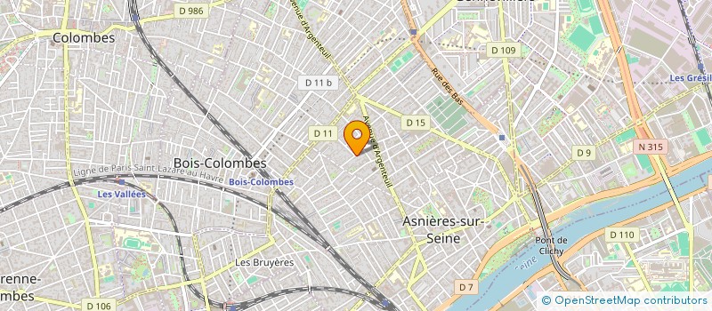 localisation de l'entreprise DATA EXPERTS à ASNIERES-SUR-SEINE