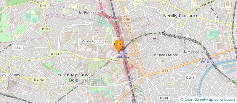 localisation de l'entreprise DATA FOR ETHIC à FONTENAY-SOUS-BOIS