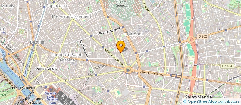 localisation de l'entreprise DATA FORMA  PARIS