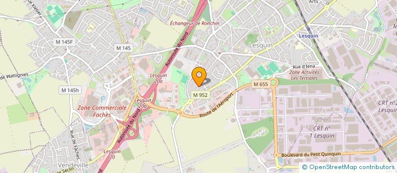 localisation de l'entreprise DATA GESTION SYSTEMES à LESQUIN