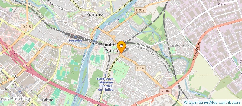 localisation de l'entreprise DATA GLOBAL SERVICES à SAINT-OUEN-L'AUMONE