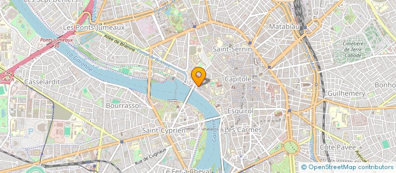 localisation de l'entreprise DATA INFORMATIQUE SOFTWARE à TOULOUSE