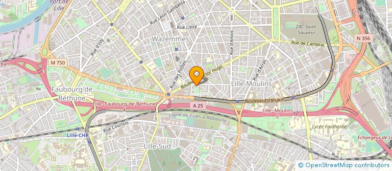 localisation de l'entreprise DATA-IT à LILLE