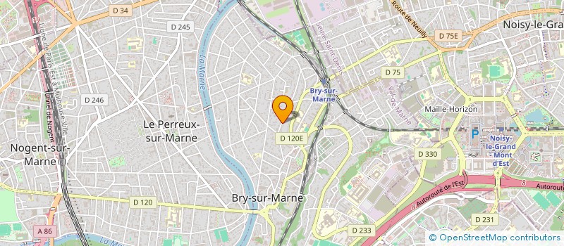 localisation de l'entreprise DATA J REVEAL à BRY-SUR-MARNE