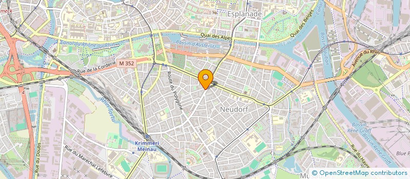 localisation de l'entreprise DATA LEW INFORMATIQUE à STRASBOURG