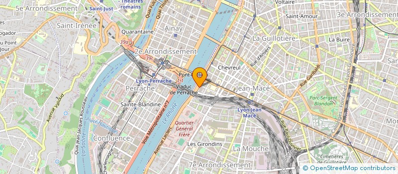 localisation de l'entreprise DATA LYON à LYON