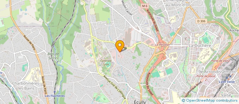 localisation de l'entreprise DATA MAJOR MOBILITY  ECULLY