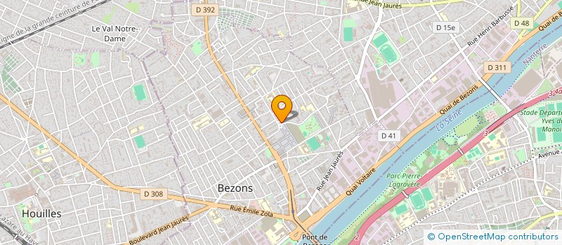 localisation de l'entreprise DATA MASTER ANALYTICS  BEZONS