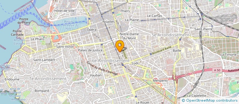 localisation de l'entreprise DATA MICRO SYSTEM à MARSEILLE