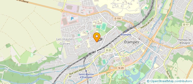 localisation de l'entreprise DATA MINDSET  ETAMPES