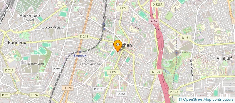 localisation de l'entreprise DATA NETWORK COMPANY à CACHAN
