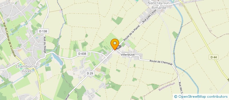 localisation de l'entreprise DATA RECOVERY à NANCRAY-SUR-RIMARDE