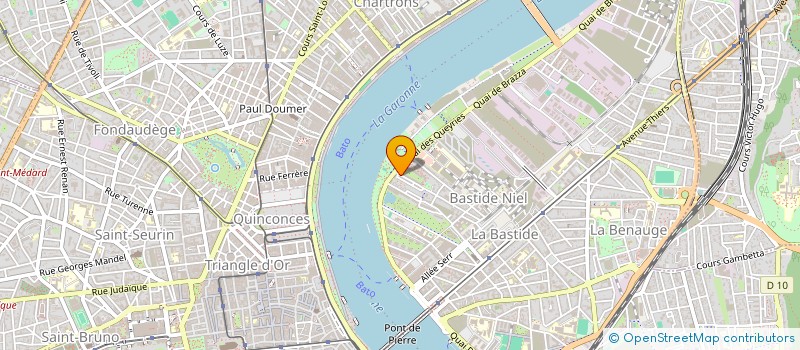 localisation de l'entreprise DATA REPORTING  BORDEAUX