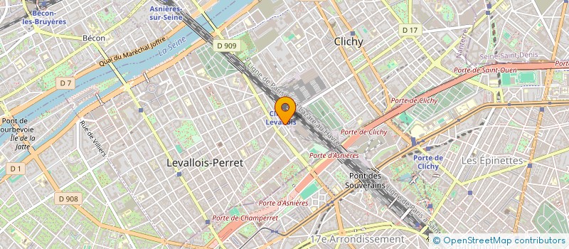 localisation de l'entreprise DATA RESEARCH SERVICES GROUP à LEVALLOIS-PERRET