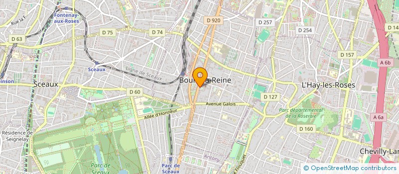 localisation de l'entreprise DATA & RESILIENCE à BOURG-LA-REINE