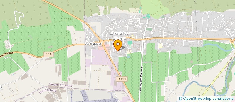 localisation de l'entreprise DATA ROOSTER  LA FARE-LES-OLIVIERS