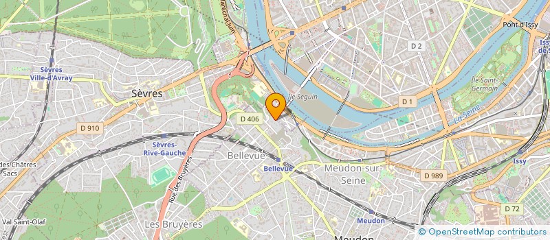 localisation de l'entreprise DATA SAPIENS  MEUDON