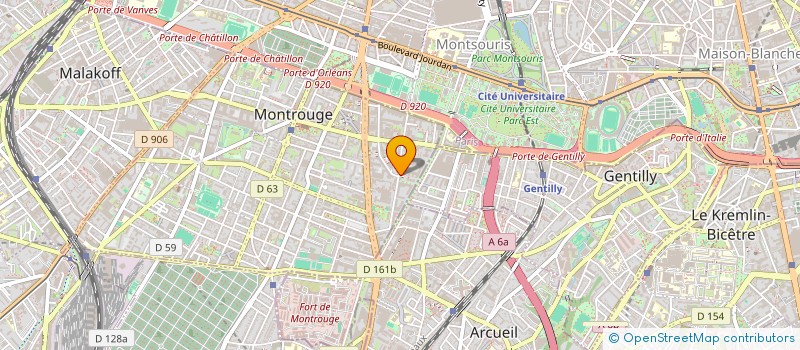 localisation de l'entreprise DATA & SEARCH CONSULTING  MONTROUGE