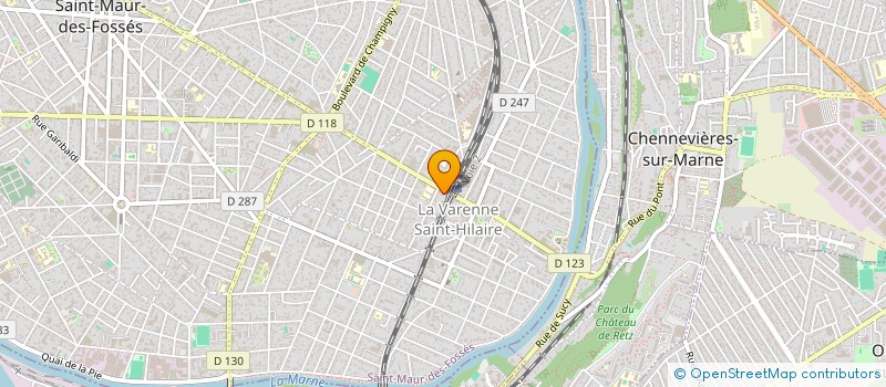 localisation de l'entreprise DATA SERVICES ET SUPPORT - DATA2S à SAINT-MAUR-DES-FOSSES