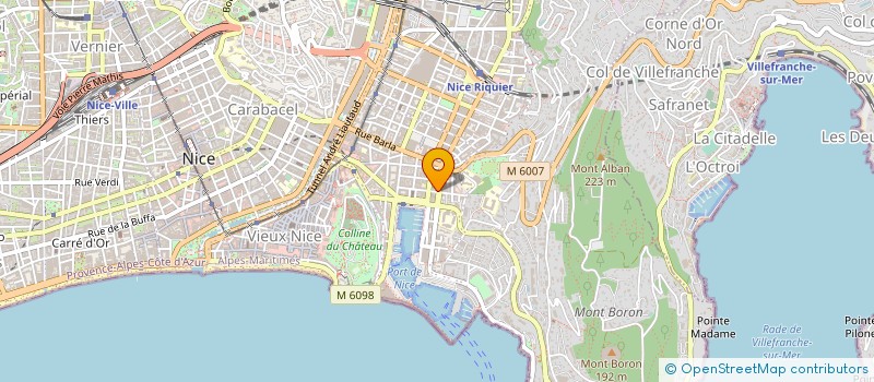 localisation de l'entreprise DATA SMOKE CITY à NICE