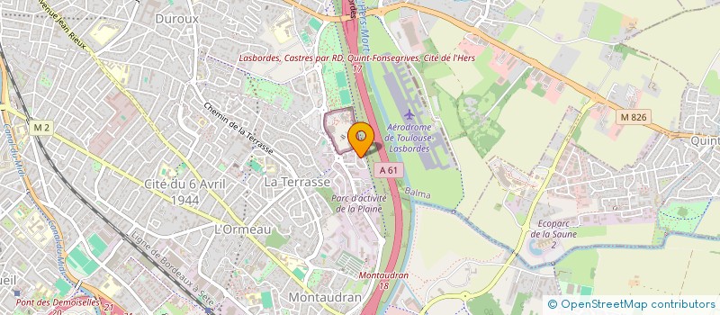 localisation de l'entreprise DATA SOURCE à TOULOUSE