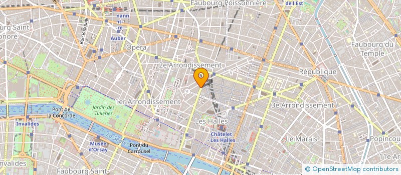 localisation de l'entreprise DATA SYNTHESE à PARIS