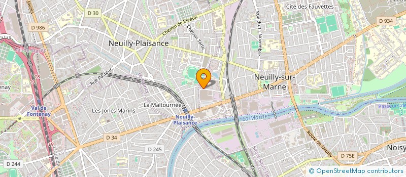 localisation de l'entreprise DATA TALENT CONSULTING à NEUILLY-SUR-MARNE