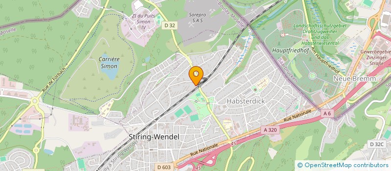 localisation de l'entreprise DATA TECHNIQUE à STIRING-WENDEL