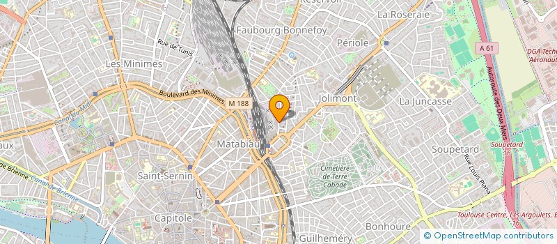 localisation de l'entreprise DATA-TECHNOLOGIE à TOULOUSE