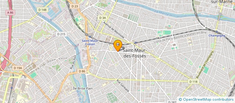 localisation de l'entreprise DATA TRANSFORM à SAINT-MAUR-DES-FOSSES