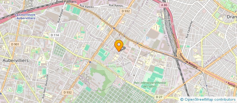 localisation de l'entreprise DATA VALUE PROTECT  BOBIGNY