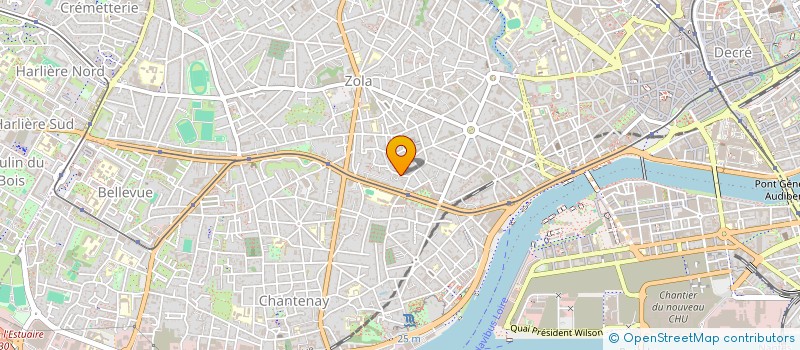 localisation de l'entreprise DATA-Z LABS à NANTES