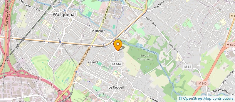 localisation de l'entreprise DATA4YOU à VILLENEUVE-D'ASCQ