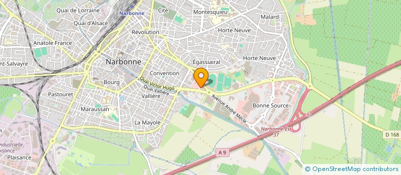 localisation de l'entreprise DATAAPPAT  NARBONNE