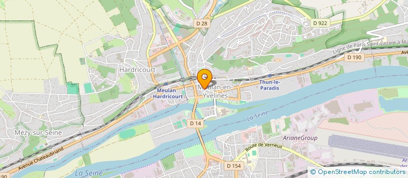 localisation de l'entreprise DATABASE  MEULAN-EN-YVELINES